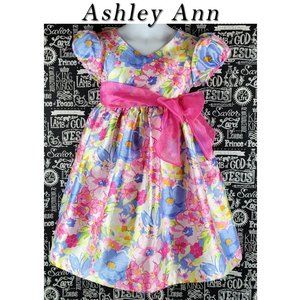 Ashley Ann Floral Dress Size 4T